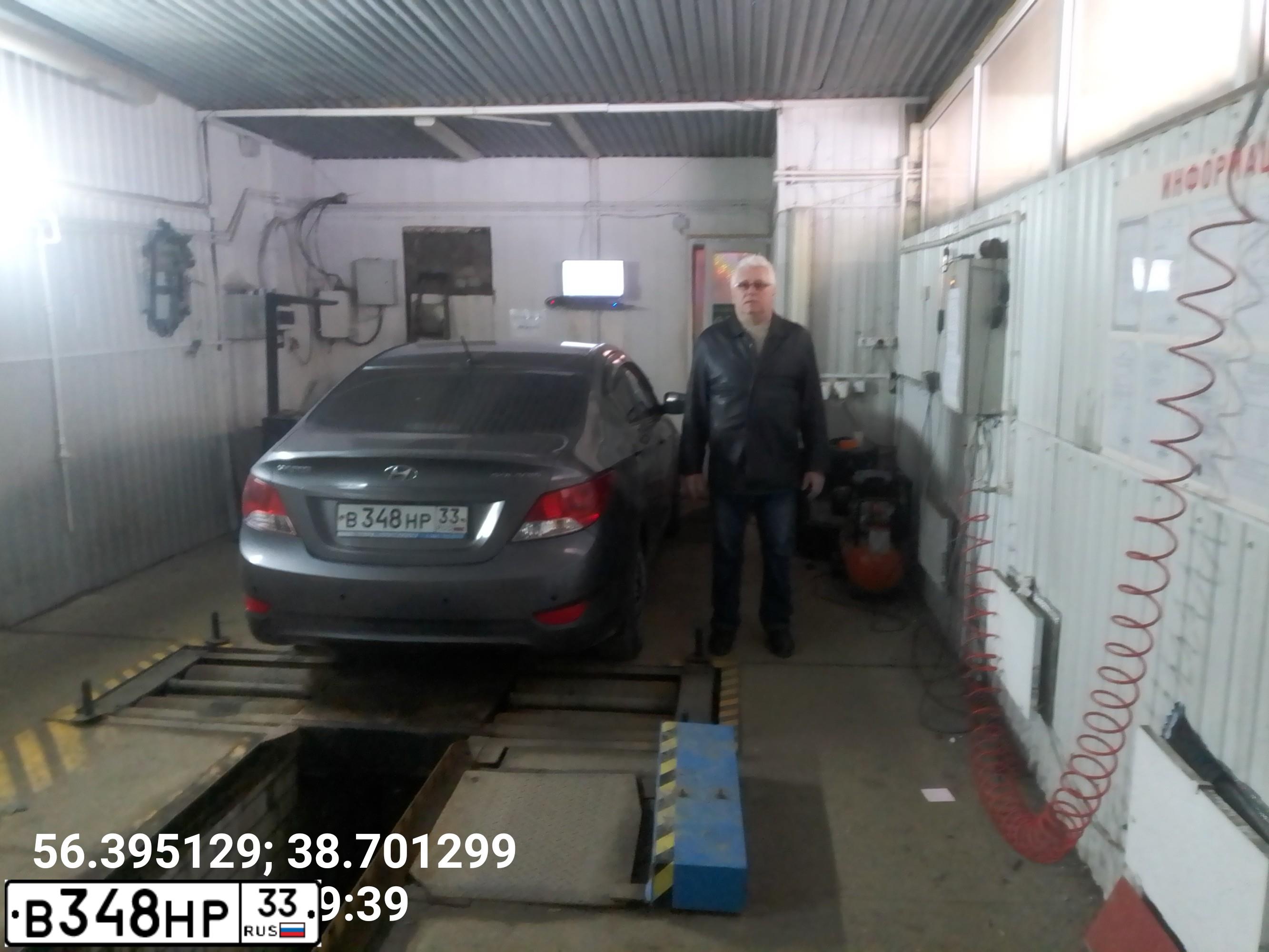 Фото автомобиля HYUNDAI SOLARIS, 2012 — госномер В348НР33