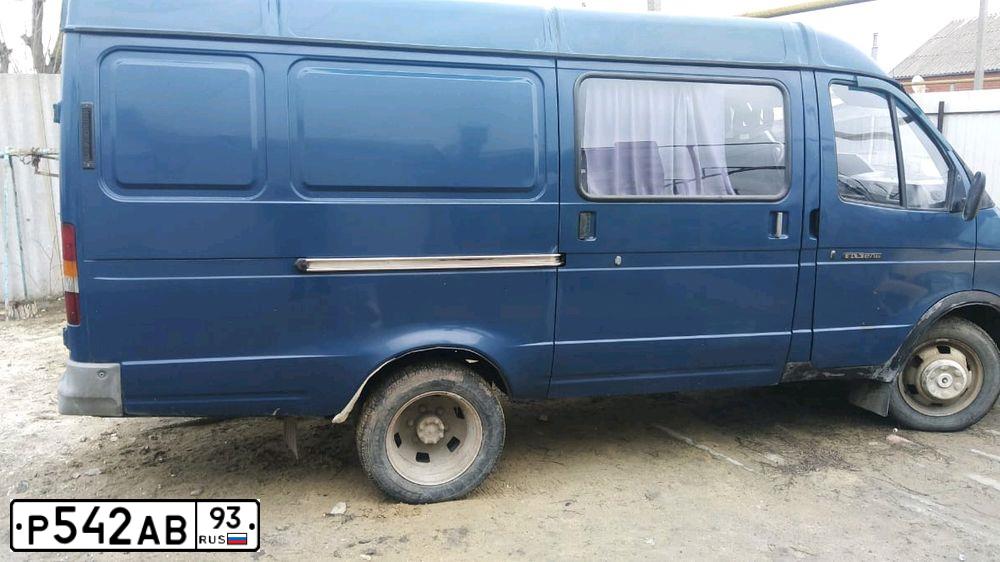 Фото автомобиля GAZ 2705, 2001 — госномер Р361ВА126. Цвет: сине-зеленый