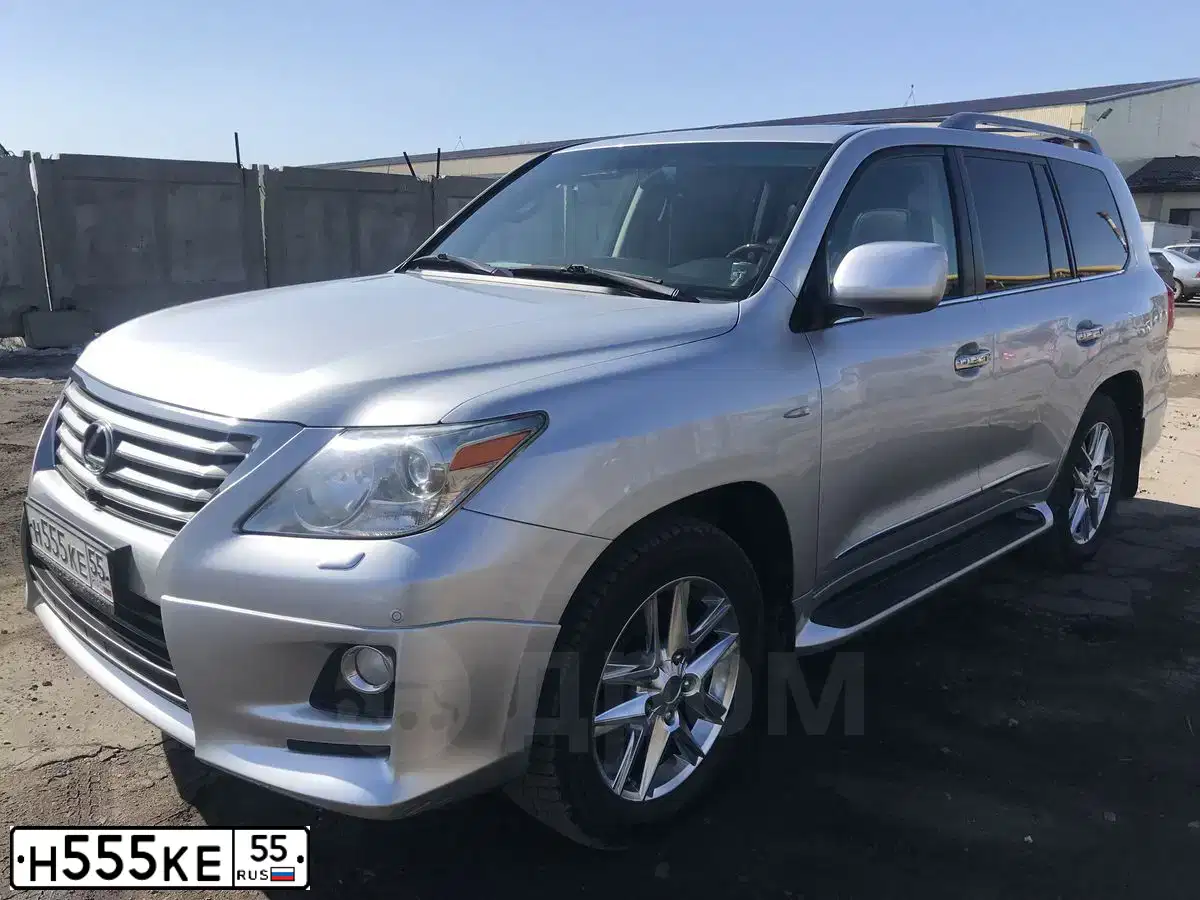 Фото автомобиля LEXUS GX, 2020 — госномер Н555КЕ55. Цвет: Белый