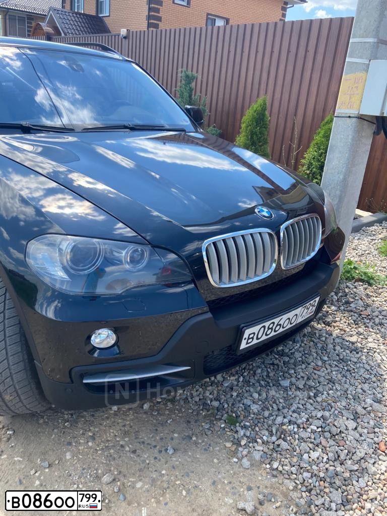Фото автомобиля BMW X5, 2007 — госномер В086ОО799. Цвет: ЧЕРНЫЙ