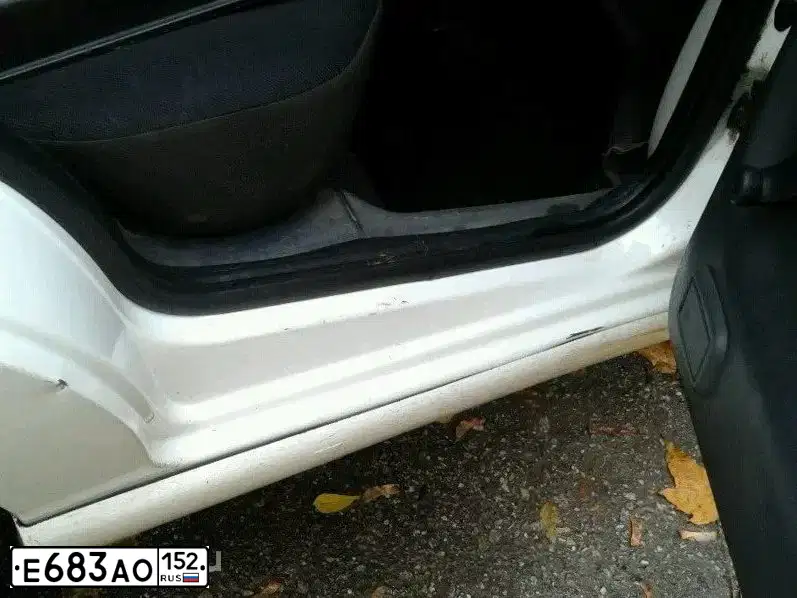 Фото автомобиля FIAT ALBEA, 2011 — госномер Е683АО152. Цвет: Белый