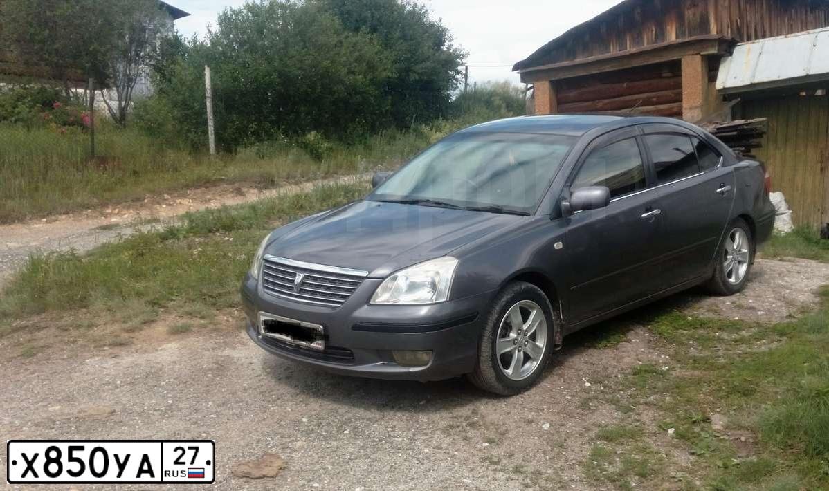Фото автомобиля ТОУОТА РRЕМIО ТОУОТА РRЕМIО, 2002 — госномер У964ХР55. Цвет: Серый