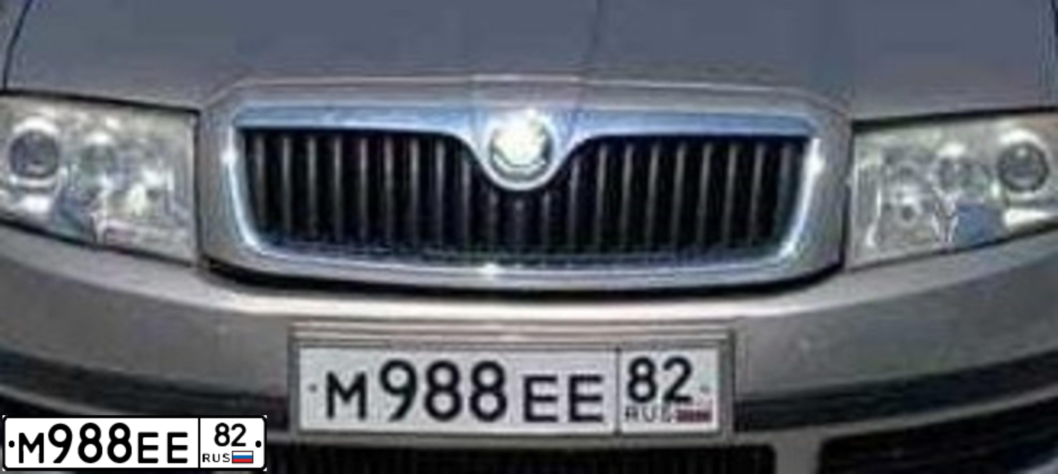 Фото автомобиля SKODA Superb, 2007 — госномер О780ОО93
