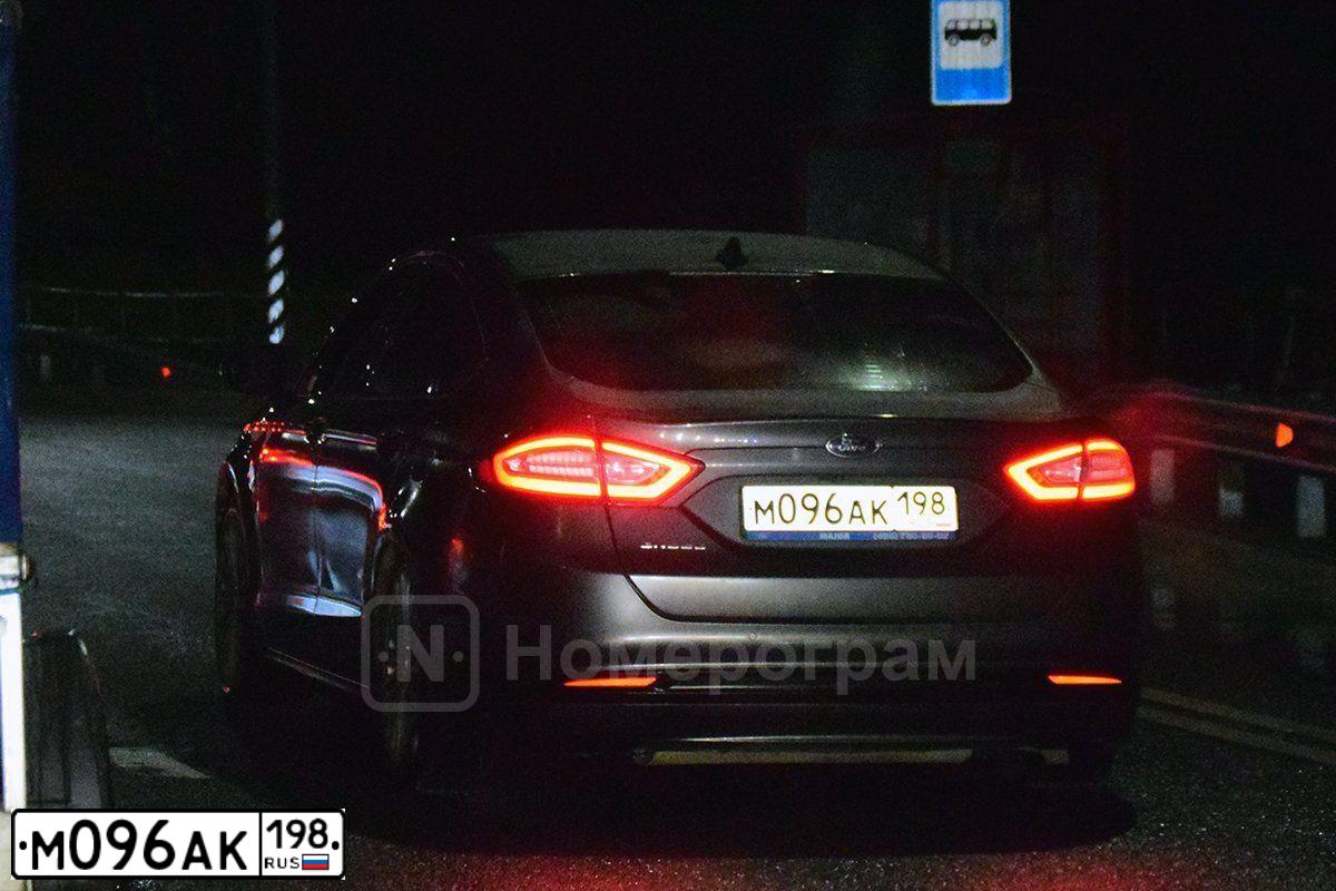 Фото автомобиля FORD MONDEO, 2017 — госномер М096АК198