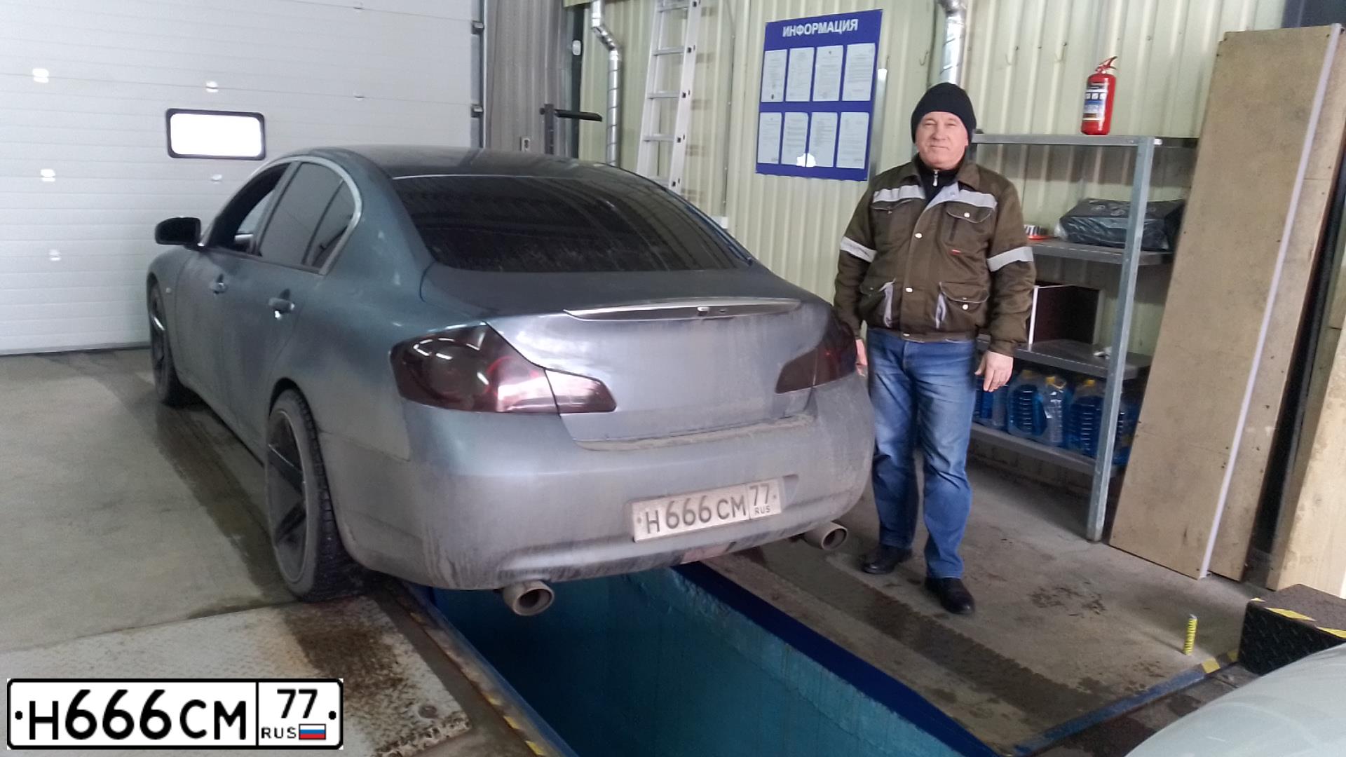 Фото автомобиля MAZDA 6, 2004 — госномер Н666СМ77. Цвет: синий