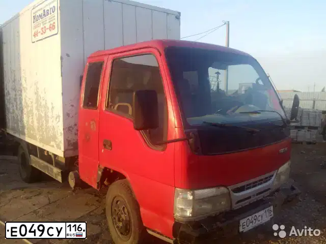 Фото автомобиля FAW CA 1042 / 1047 /4X2/, 2007 — госномер Е049СУ116. Цвет: КРАСНЫЙ