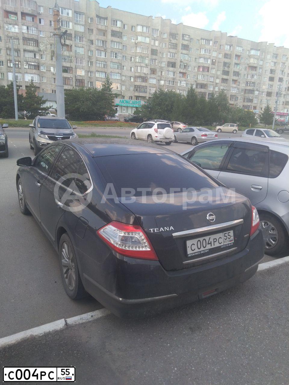 Фото автомобиля TOYOTA CAMRY, 2010 — госномер С004РС55. Цвет: ЧЕРНЫЙ