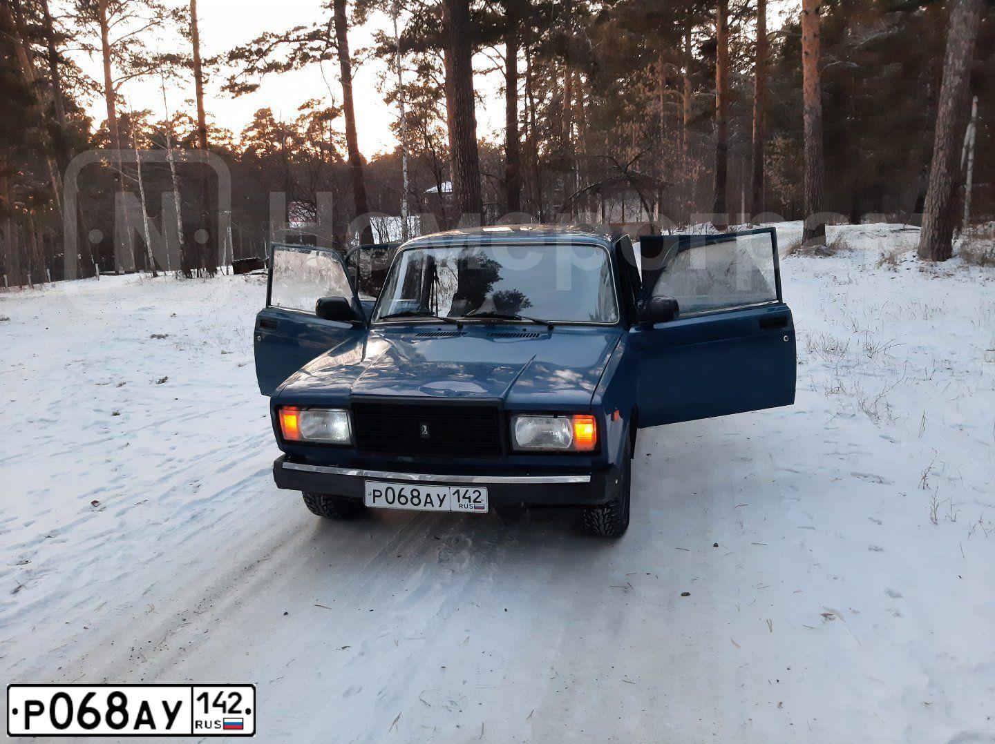 Фото автомобиля LADA 2107, 2008 — госномер В522МТ142