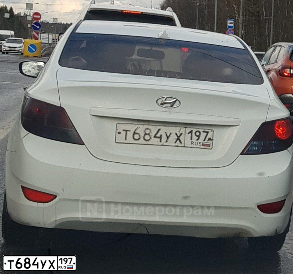 Фото автомобиля HYUNDAI SOLARIS, 2012 — госномер У746ХТ180