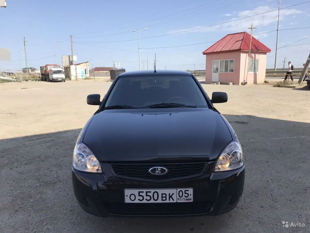 Фото автомобиля LADA PRIORA, 2017 — госномер Т919ХА05. Цвет: ЧЕРНЫЙ