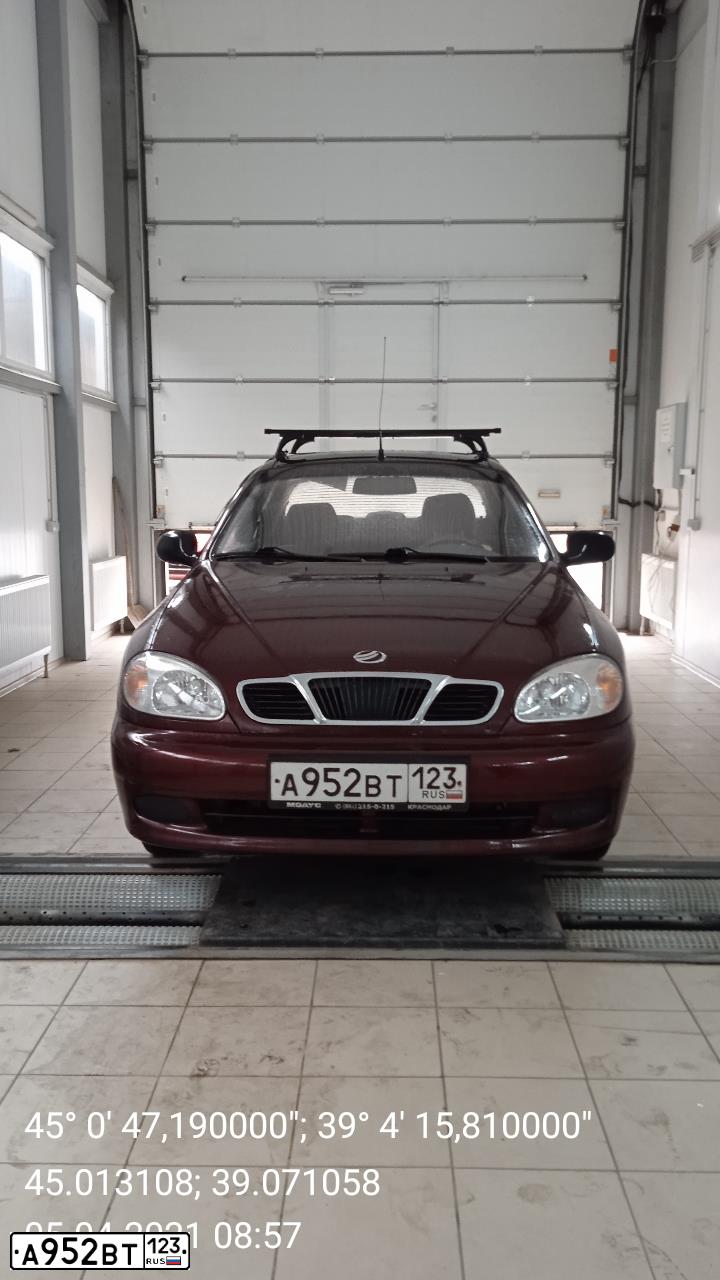 Фото автомобиля ZAZ CHANCE, 2011 — госномер А519ВВ180