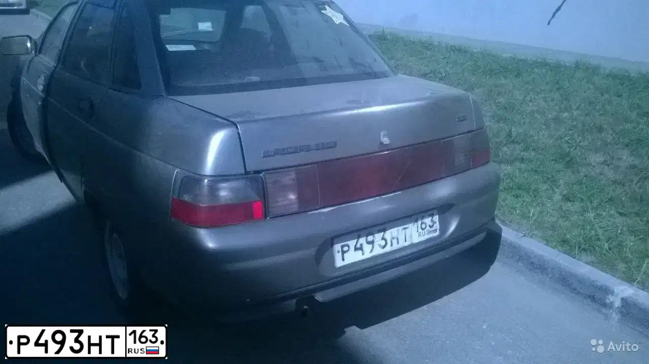 Фото автомобиля LADA 2110 LADA, 1999 — госномер Р493НТ163. Цвет: СЕРЕБРИСТЫЙ СЕРО-ЗЕЛЕНЫЙ