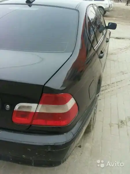 Фото автомобиля BMW SERIE 3, 2002 — госномер В831МА134. Цвет: ЧЕРНЫЙ