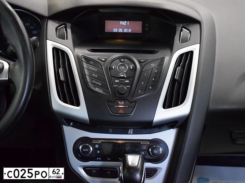 Фото автомобиля FORD FOCUS, 2012 — госномер С025РО62. Цвет: СЕРО-ГОЛУБОЙ