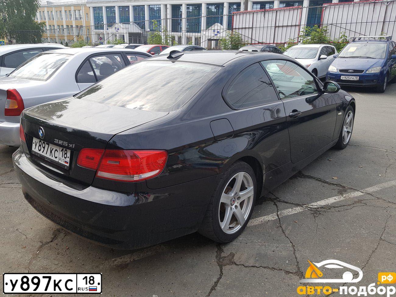 Фото автомобиля BMW 325XI, 2008 — госномер М723РН790. Цвет: ЧЕРНЫЙ