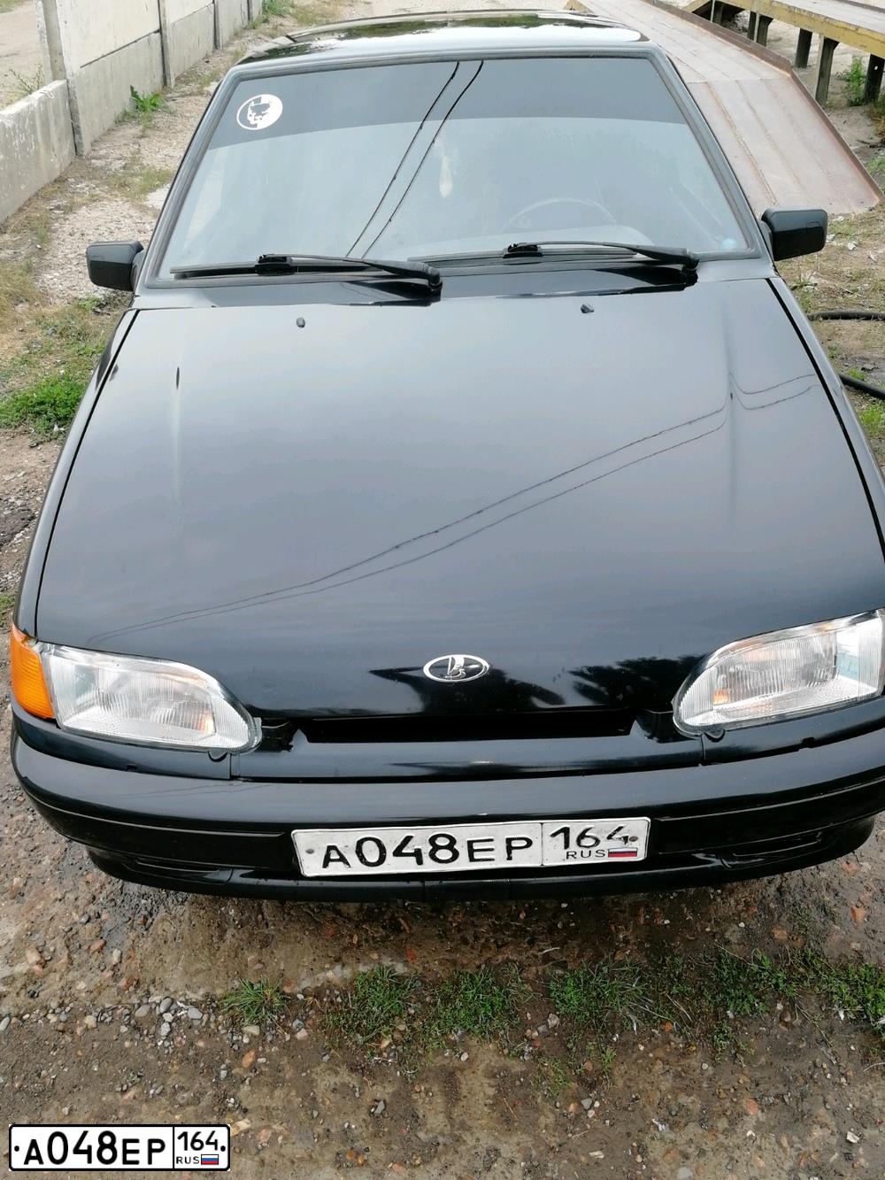 Фото автомобиля LADA 2114 SAMARA, 2009 — госномер В631ТМ164. Цвет: СИНЕ-ЧЕРНЫЙ