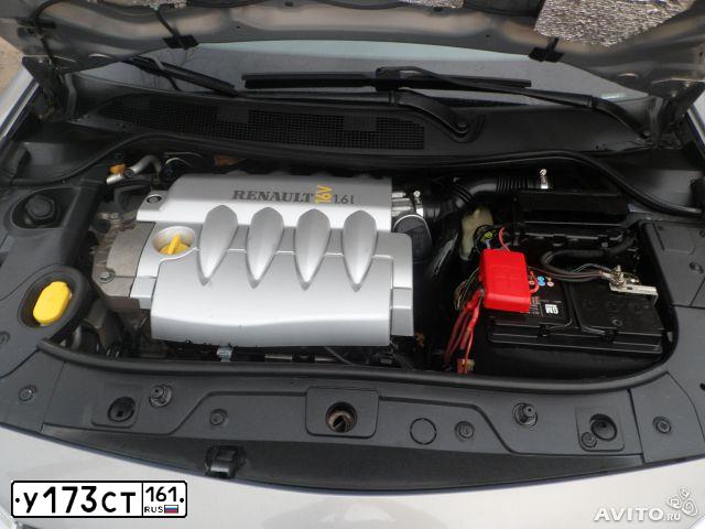 Фото автомобиля RENAULT MEGANE, 2005 — госномер А735НР193. Цвет: СЕРО-БЕЖЕВЫЙ
