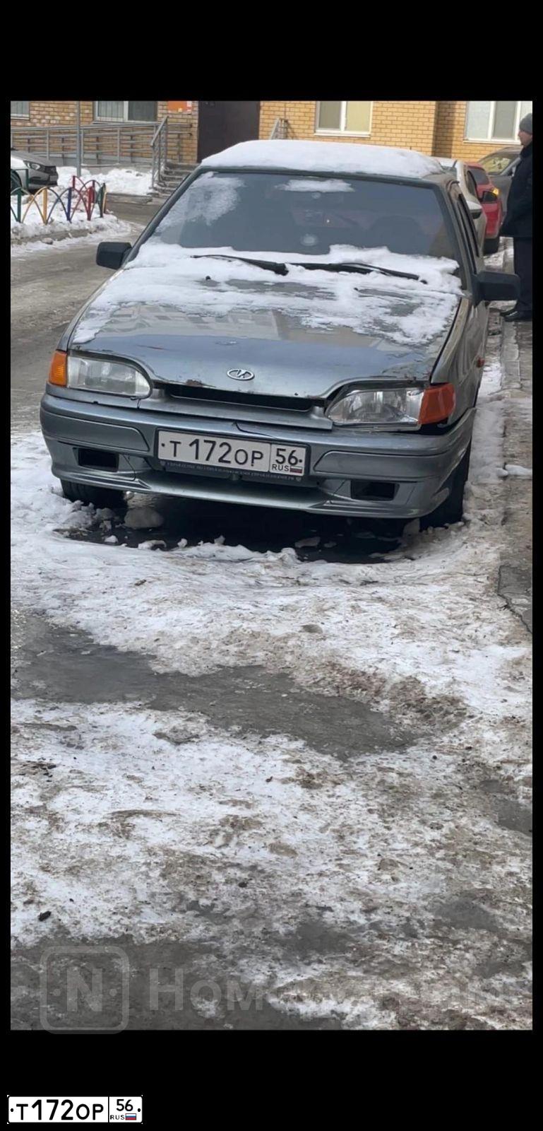 Фото автомобиля LADA 2114 SAMARA, 2012 — госномер Т172ОР56. Цвет: СРЕДНИЙ СЕРО-ЗЕЛЕНЫЙ МЕТ.