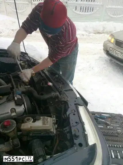 Фото автомобиля LADA 2105, 1997 — госномер М551РС77. Цвет: Белый