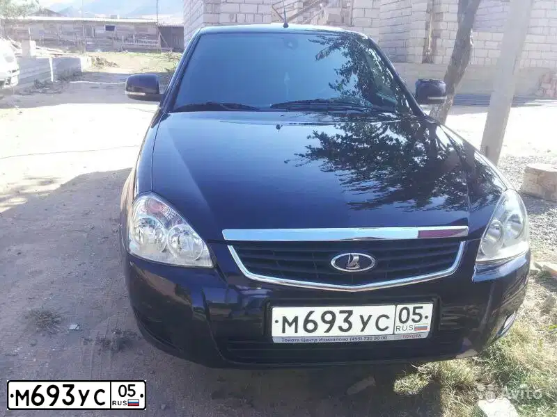 Фото автомобиля LADA 2170 PRIORA, 2013 — госномер Н090УР05. Цвет: СИНЕ-ЧЕРНЫЙ