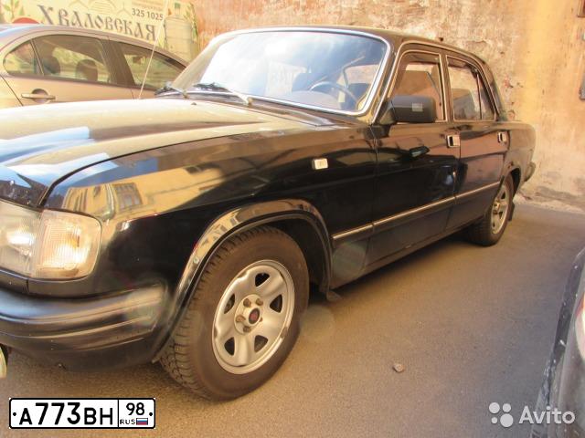 Фото автомобиля GAZ 3110 WOLGA, 1999 — госномер А773ВН98. Цвет: ЧЕРНЫЙ