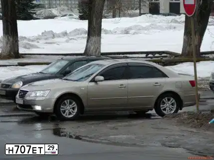 Фото автомобиля FORD FOCUS, 2011 — госномер К530УУ29. Цвет: ЧЕРНЫЙ
