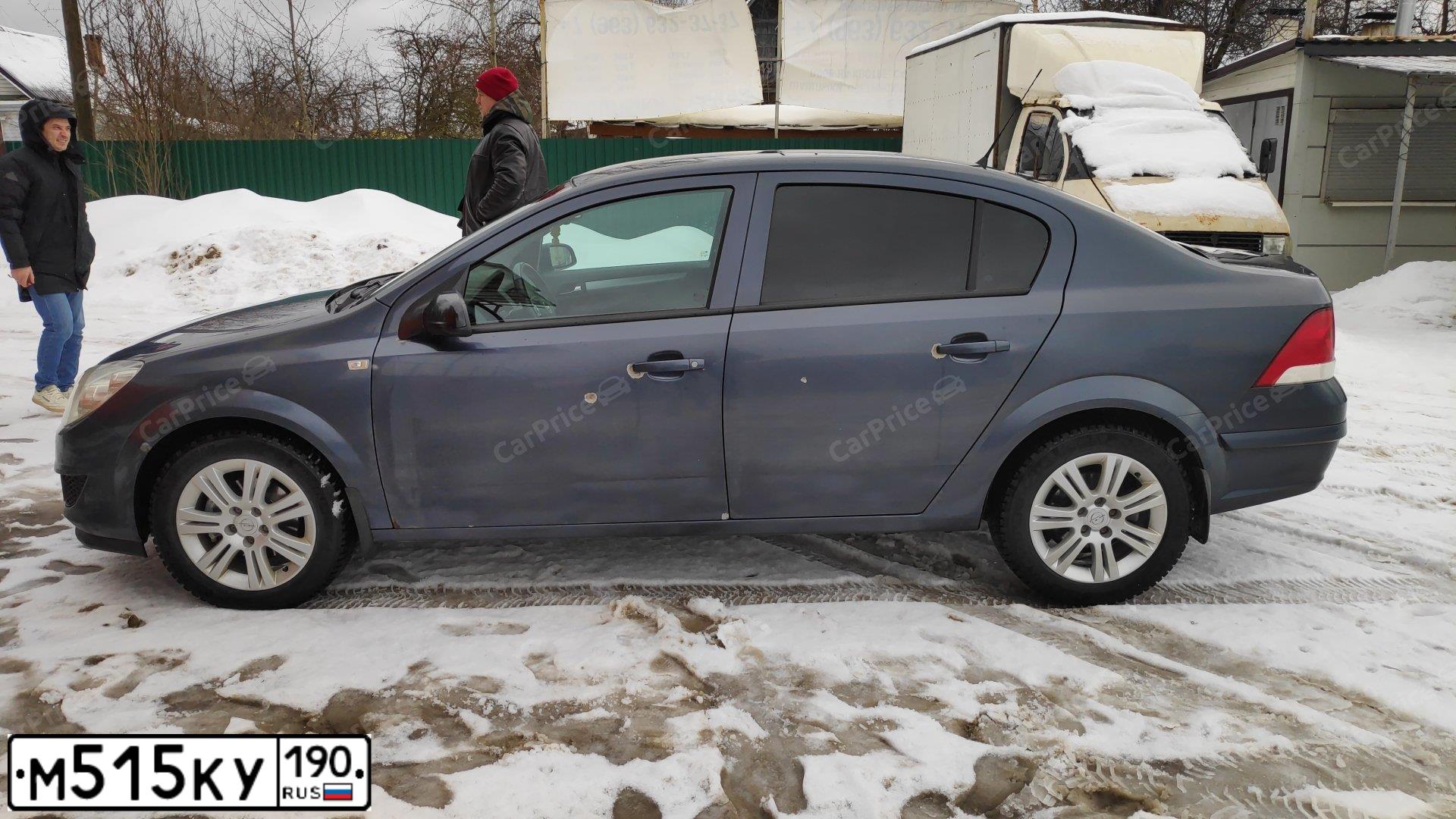 Фото автомобиля OPEL ASTRA, 2010 — госномер С372МК40. Цвет: синий