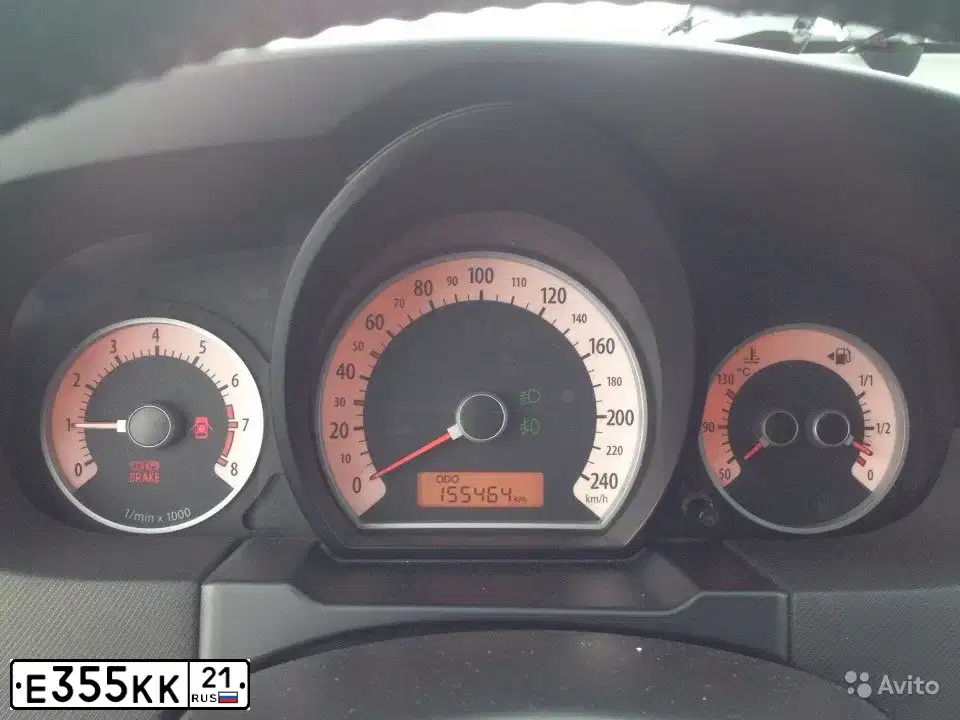Фото автомобиля KIA CEE'D, 2008 — госномер А342СК716. Цвет: синий