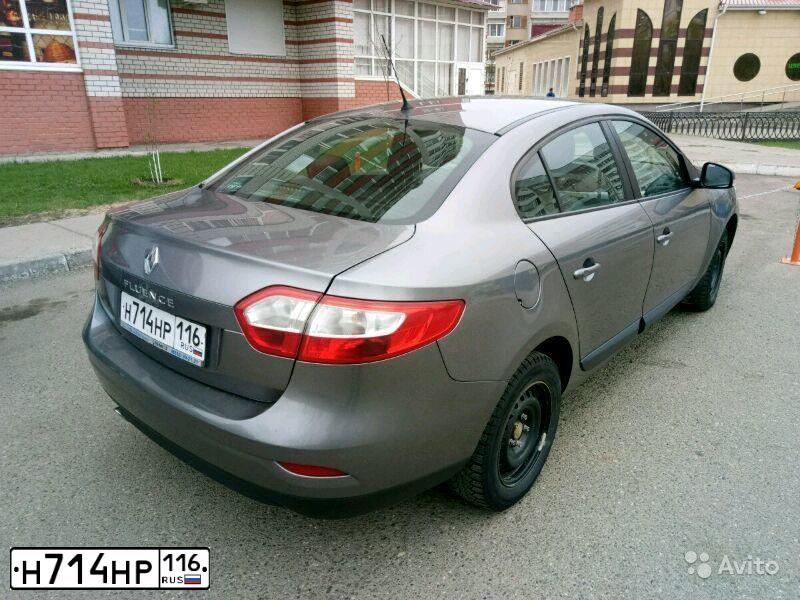 Фото автомобиля RENAULT FLUENCE, 2010 — госномер У124МХ102. Цвет: ТЕМНО-СЕРЫЙ