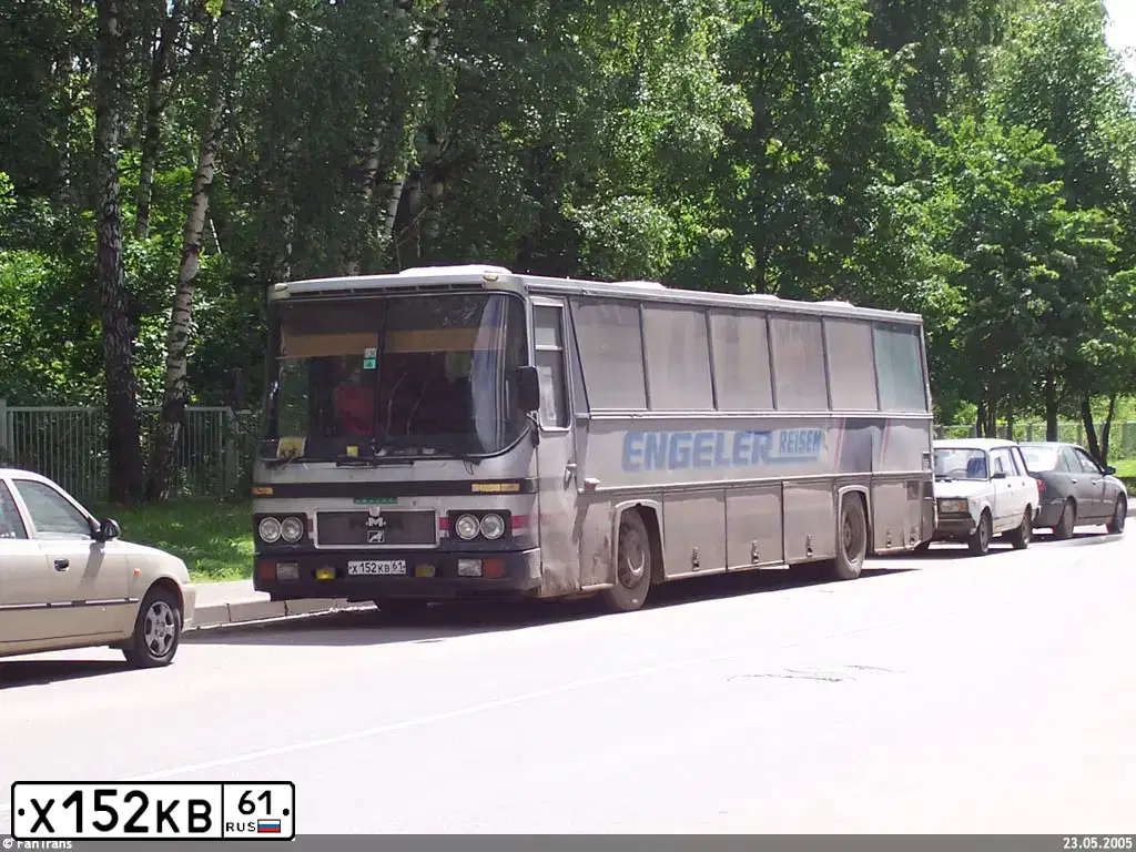 Фото автомобиля MAN SR-SERIE, 1982 — госномер Х152КВ61. Цвет: БЕЛЫЙ