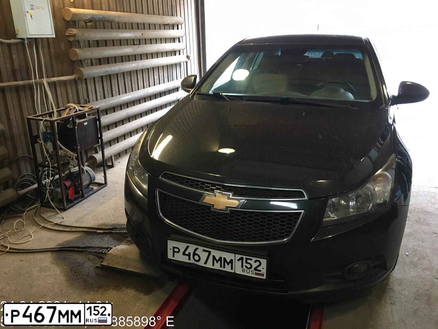 Фото автомобиля CHEVROLET CRUZE, 2010 — госномер Р467ММ152. Цвет: ЧЕРНЫЙ