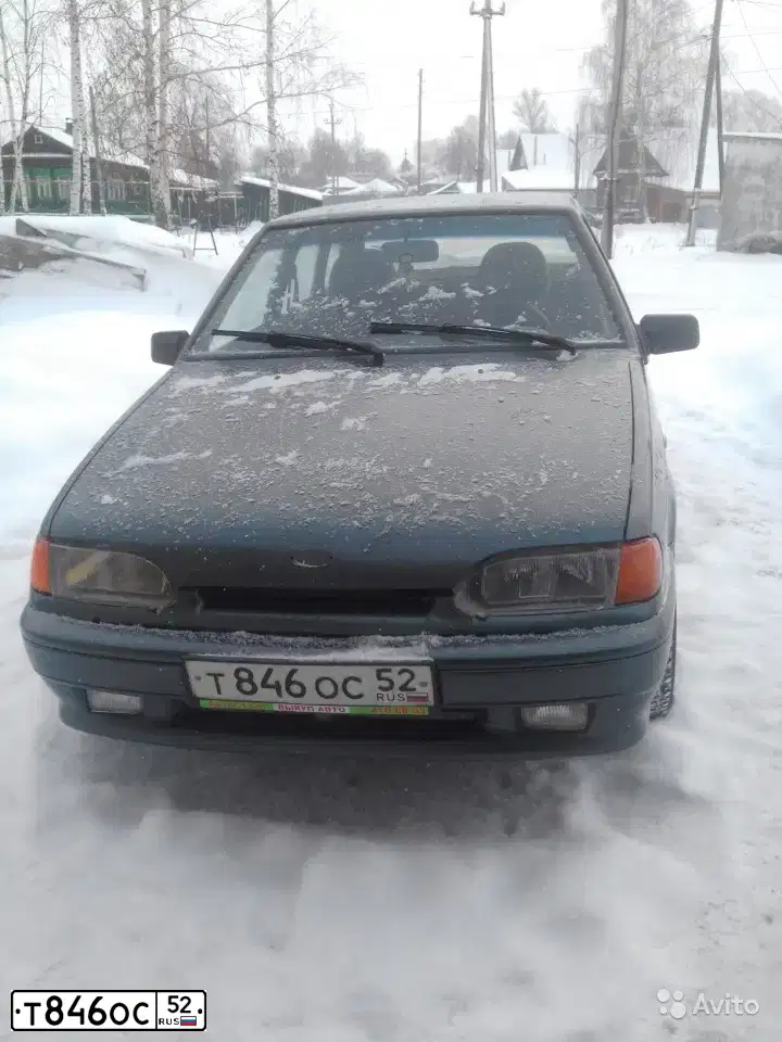 Фото автомобиля LADA 2114 SAMARA, 2007 — госномер А959НА252. Цвет: Серо-сине-зеленый