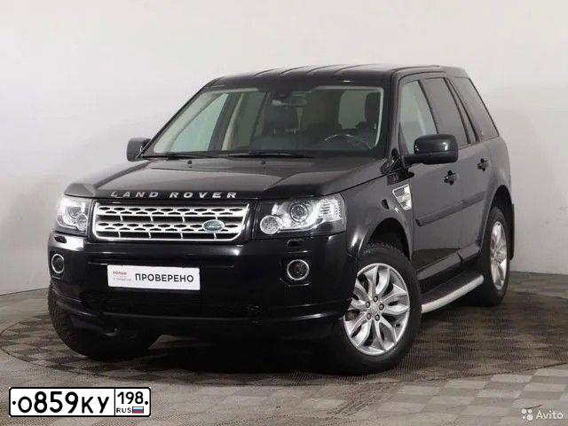 Фото автомобиля LANDROVER FREELANDER, 2014 — госномер С648ЕС198. Цвет: ЧЕРНЫЙ