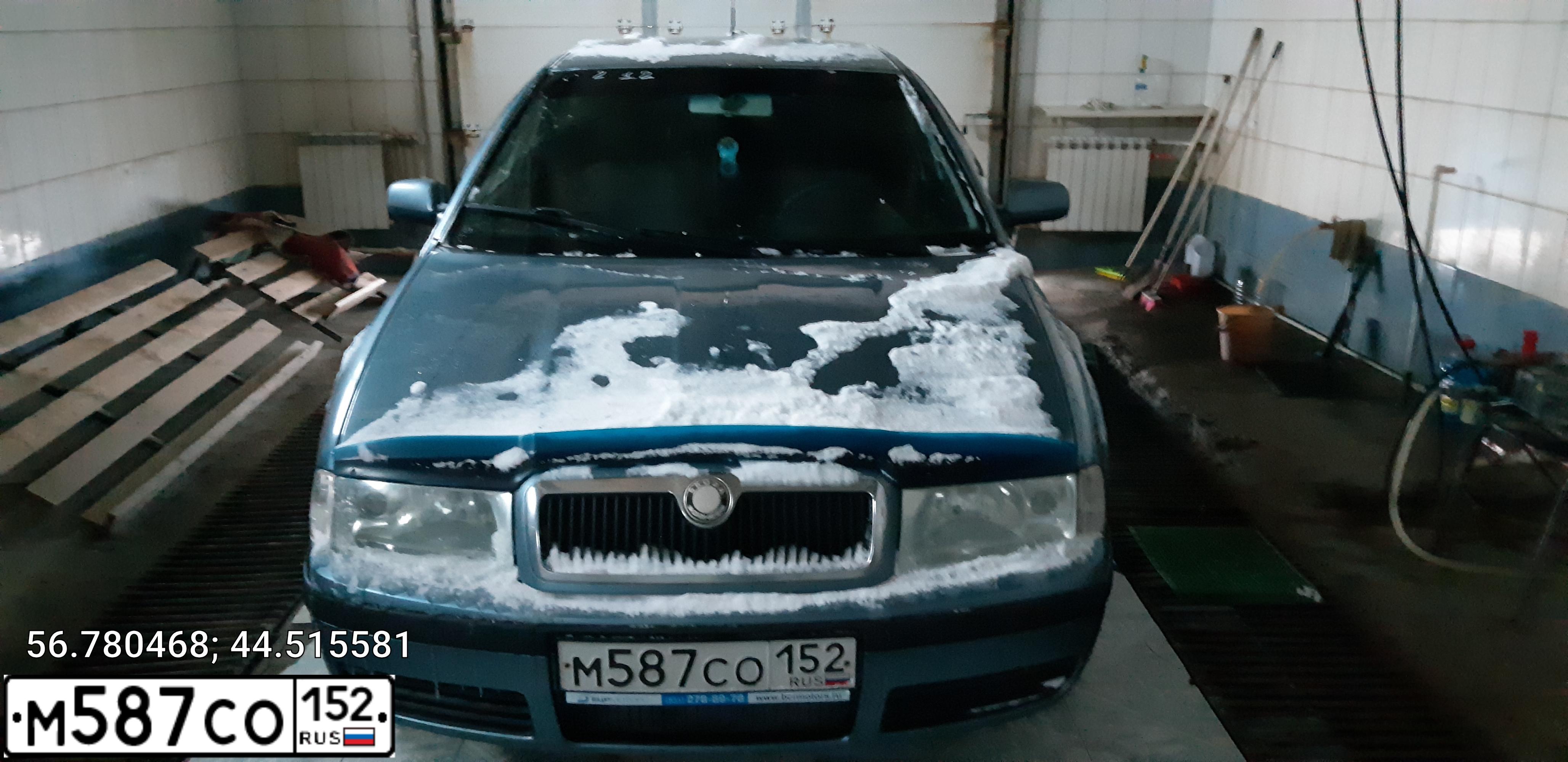 Фото автомобиля SKODA OCTAVIA, 2008 — госномер Х478ТК33