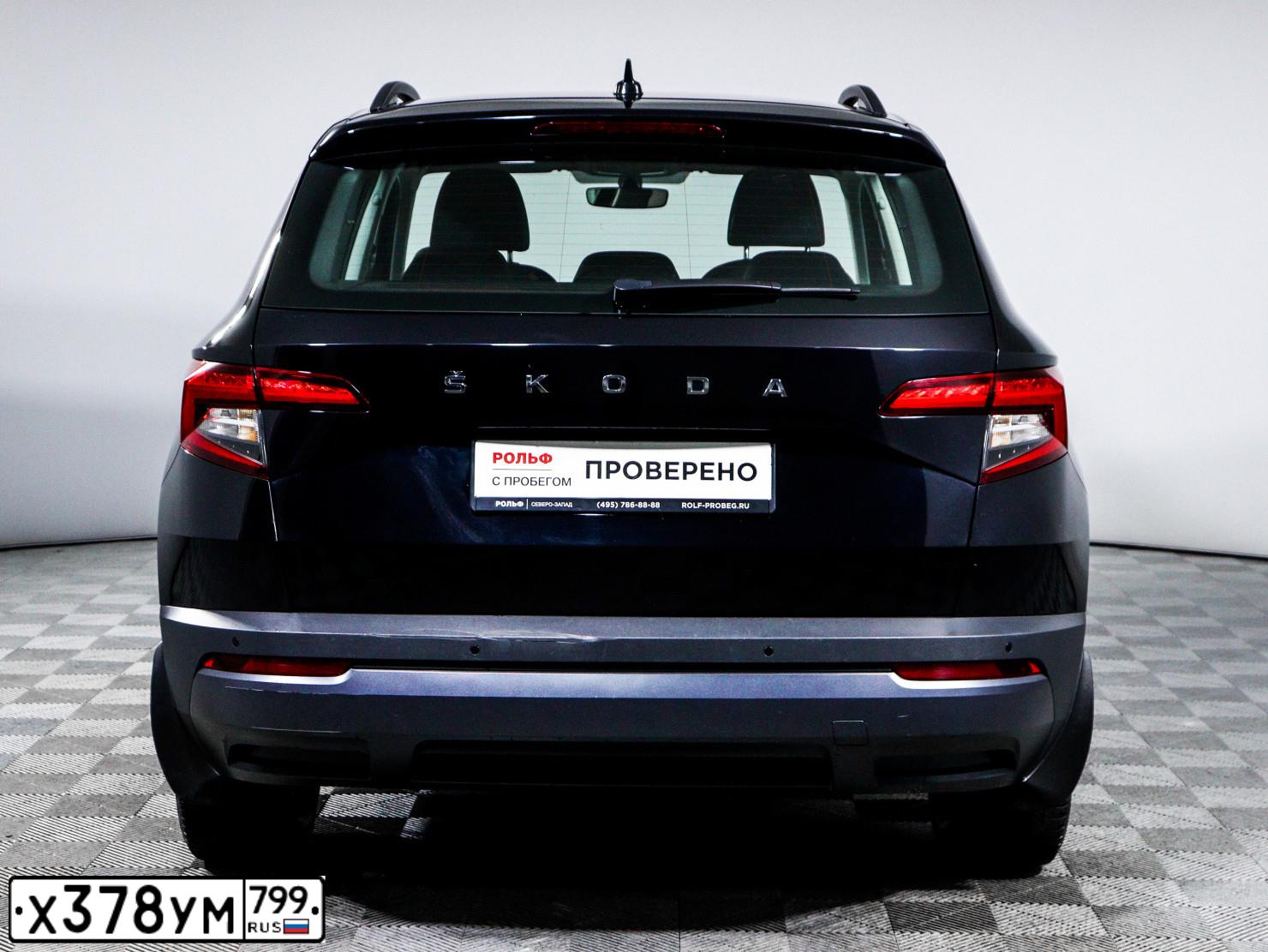 Фото автомобиля SKODA KAROQ, 2021 — госномер У108ХР797