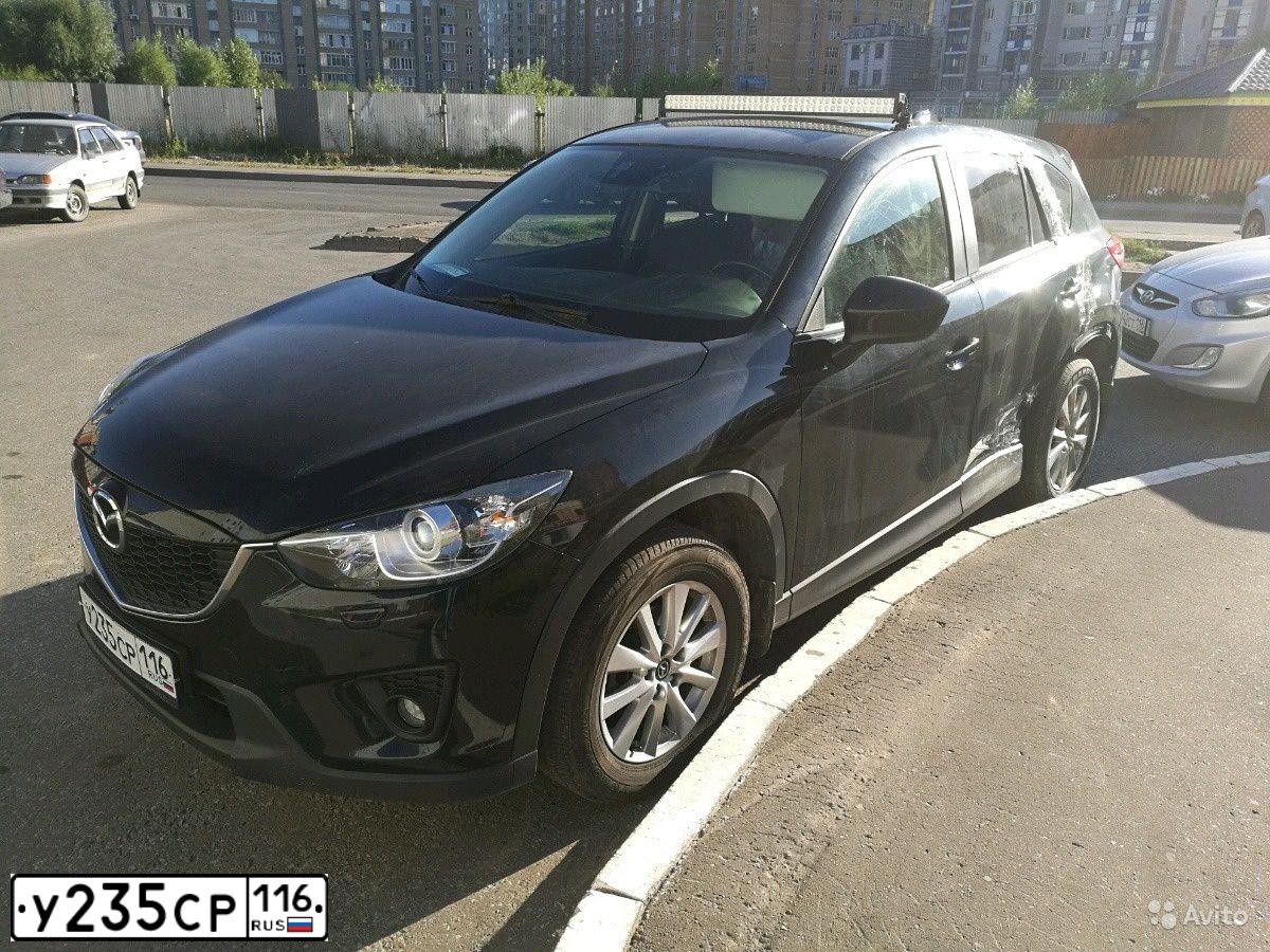 Фото автомобиля MAZDA CX-5, 2014 — госномер В009ТК18. Цвет: ЧЕРНЫЙ