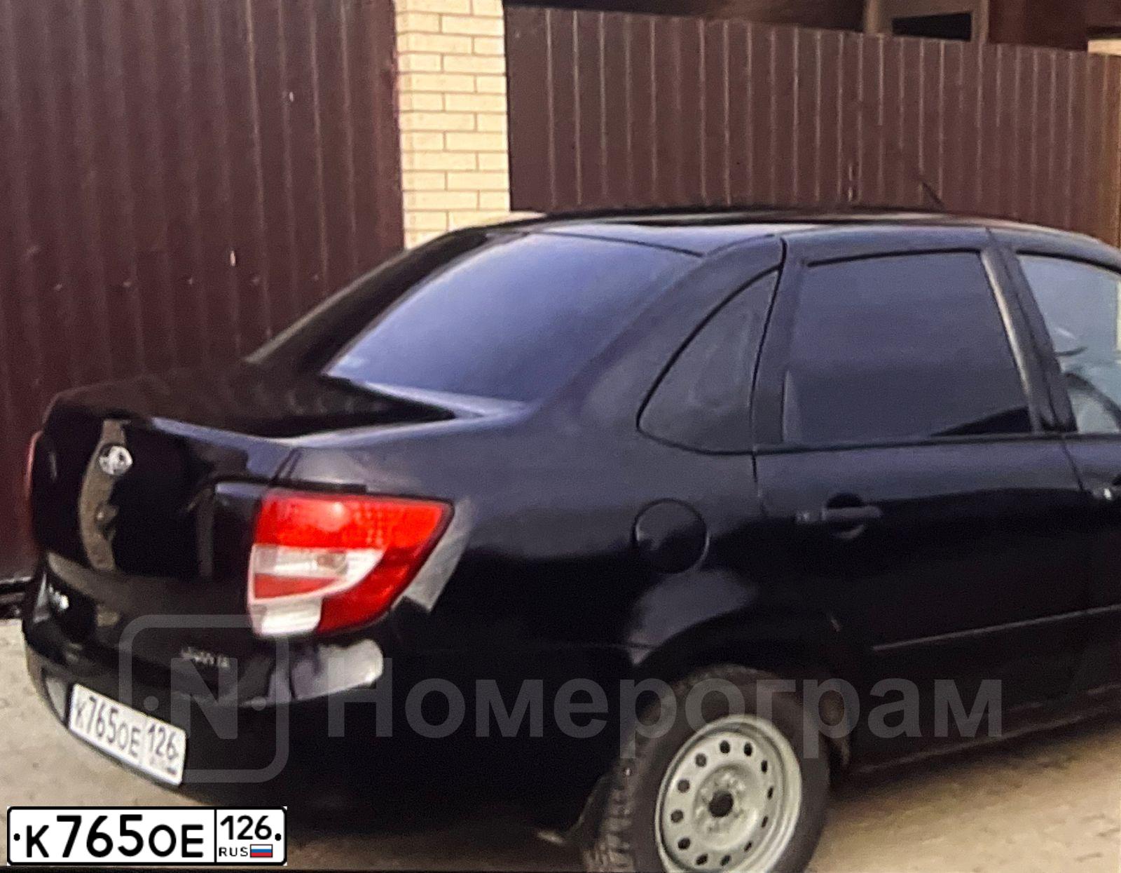 Фото автомобиля LADA GRANTA, 2013 — госномер Т324ТВ193