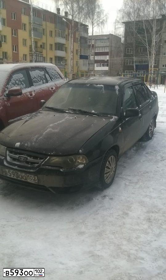Фото автомобиля LADA 2110, 2001 — госномер Т593ОО102. Цвет: СЕРЕБРИСТО-ГОЛУБОЙ