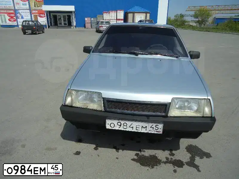 Фото автомобиля LADA 2109 SAMARA, 1998 — госномер С422КР45. Цвет: СЕРЕБРИСТО-ГОЛУБОЙ