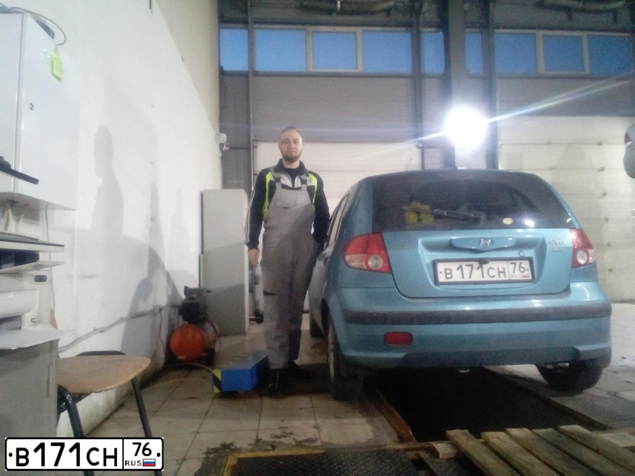 Фото автомобиля HYUNDAI GETZ, 2005 — госномер С201ТК198