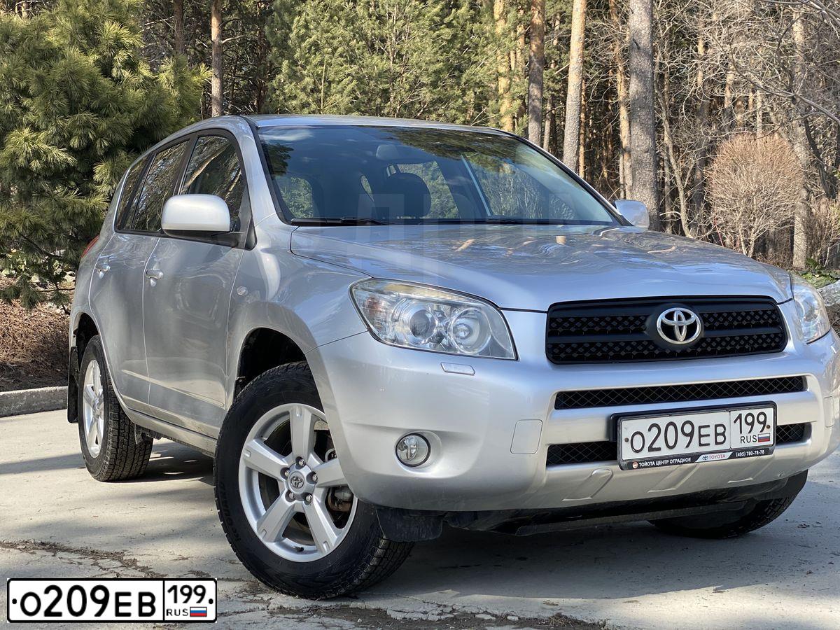 Фото автомобиля TOYOTA RAV4, 2007 — госномер О368ВМ154. Цвет: СЕРЕБРИСТЫЙ