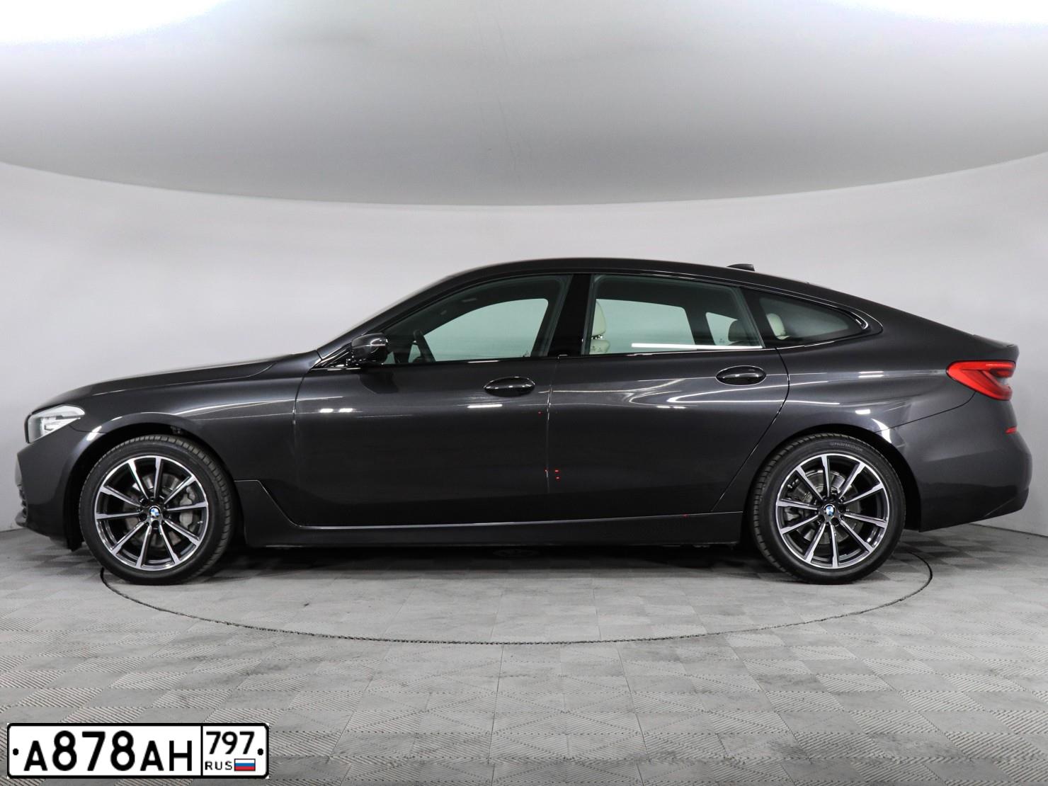 Фото автомобиля BMW SERIE 6 GT, 2019 — госномер А878АН797. Цвет: СЕРЫЙ