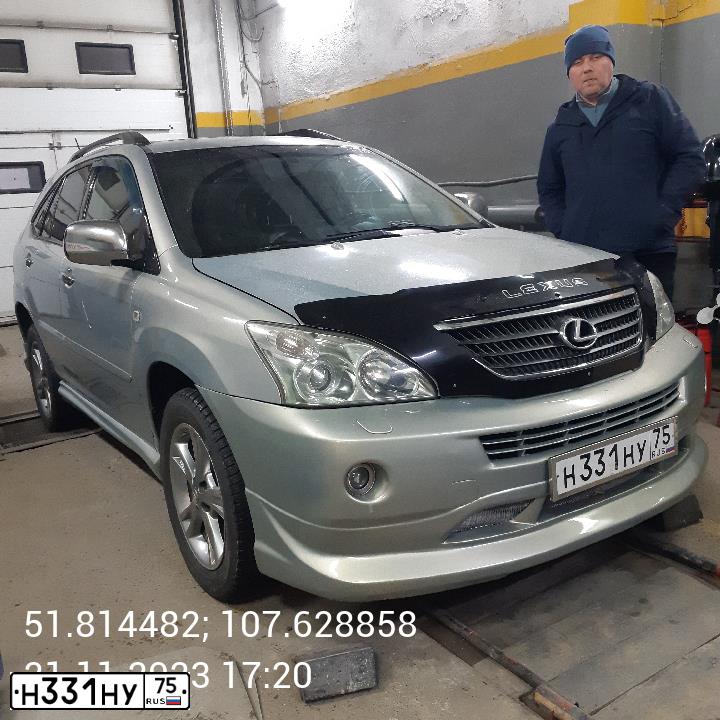 Фото автомобиля LEXUS RX, 2006 — госномер Т250ВА19. Цвет: СВЕТЛО-ОЛИВКОВЫЙ