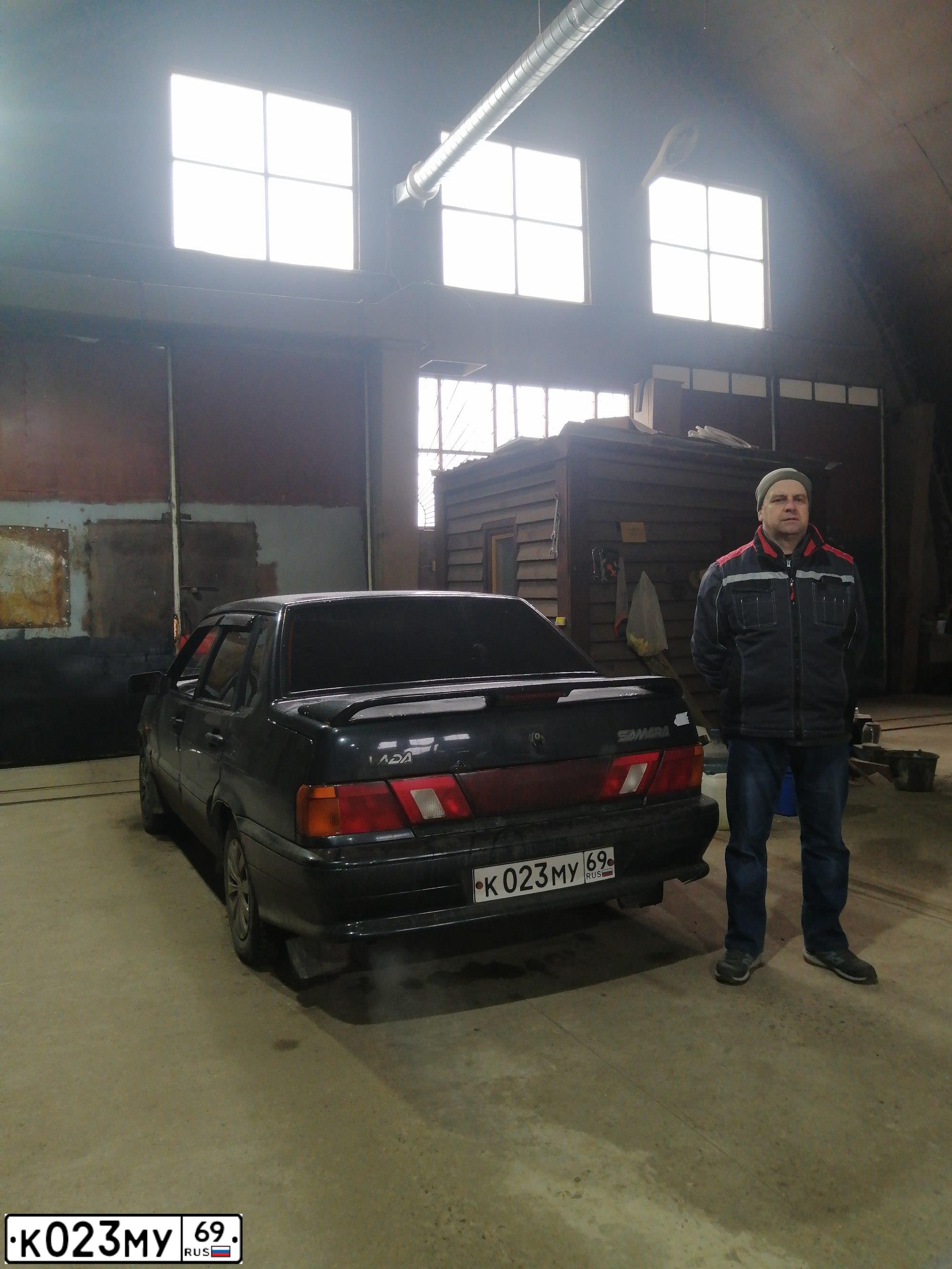 Фото автомобиля LADA 2115 SAMARA, 2008 — госномер К023МУ69. Цвет: ГРАФИТОВЫЙ МЕТАЛЛИК