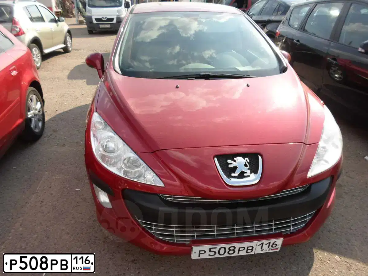 Фото автомобиля PEUGEOT 308, 2008 — госномер А934ТА172