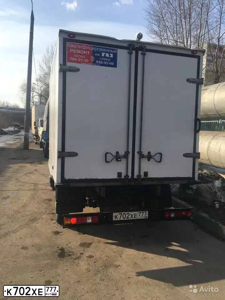 Фото автомобиля GAZ 3302 EL, 2013 — госномер Е834ВС790. Цвет: Белый