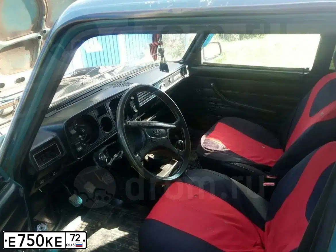 Фото автомобиля LADA 2105 LADA, 2005 — госномер Е750КЕ72. Цвет: СЕРО-СИНИЙ