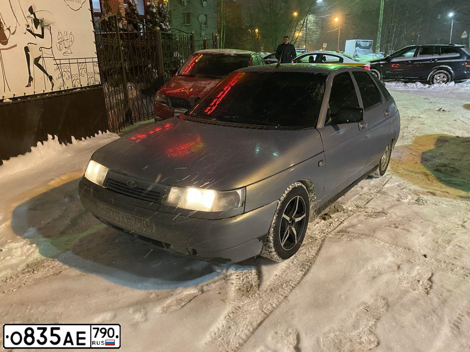 Фото автомобиля ВАЗ 21120, 2002 — госномер Н215СО37. Цвет: Серо-Синий