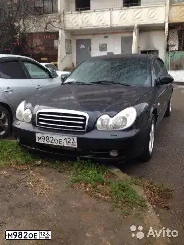 Фото автомобиля TAGAZ SONATA, 2005 — госномер М982ОЕ123. Цвет: ЧЕРНЫЙ