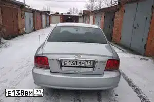 Фото автомобиля TAGAZ SONATA, 2006 — госномер Е138ВМ71. Цвет: СЕРЕБРИСТЫЙ